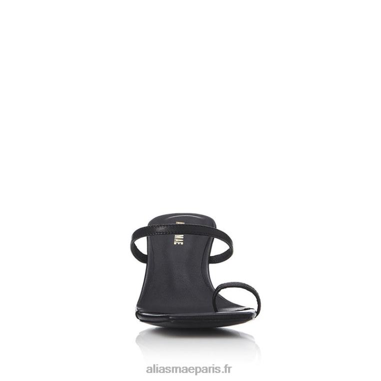 Cuir noir boulanger Alias Mae RRXNT115