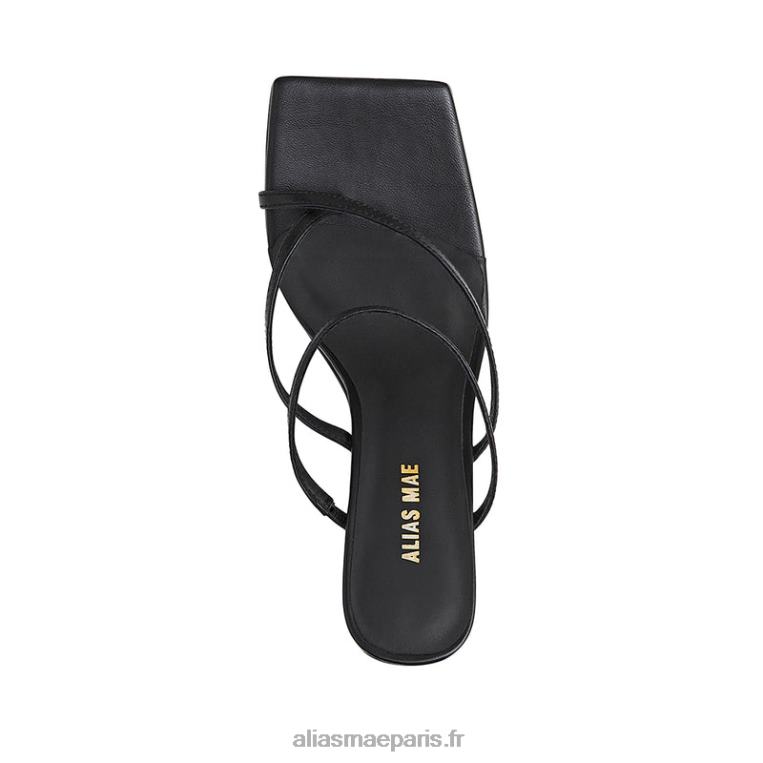 Cuir noir esther Alias Mae RRXNT108