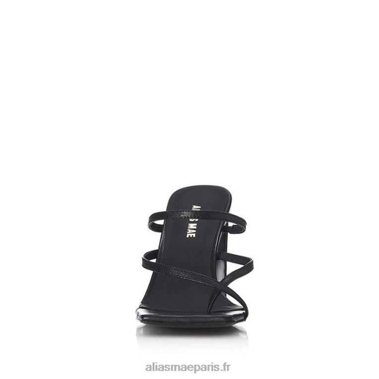 Cuir noir esther Alias Mae RRXNT108