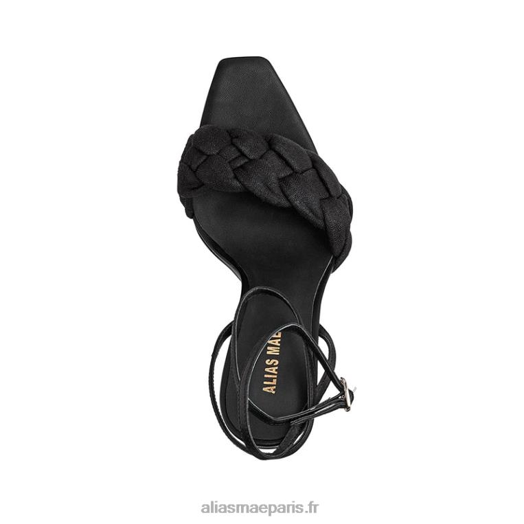 Cuir noir isabelle Alias Mae RRXNT135