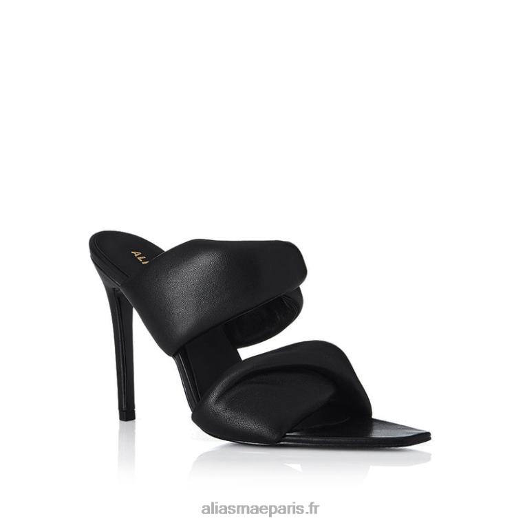 Cuir noir issy Alias Mae RRXNT132