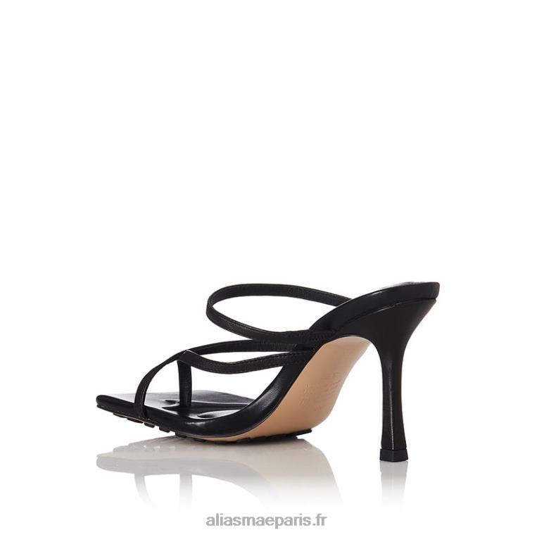 Cuir noir léia Alias Mae RRXNT10