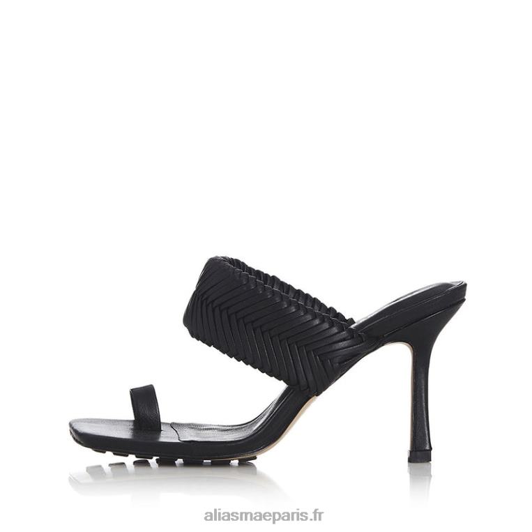 Cuir noir lewie Alias Mae RRXNT58