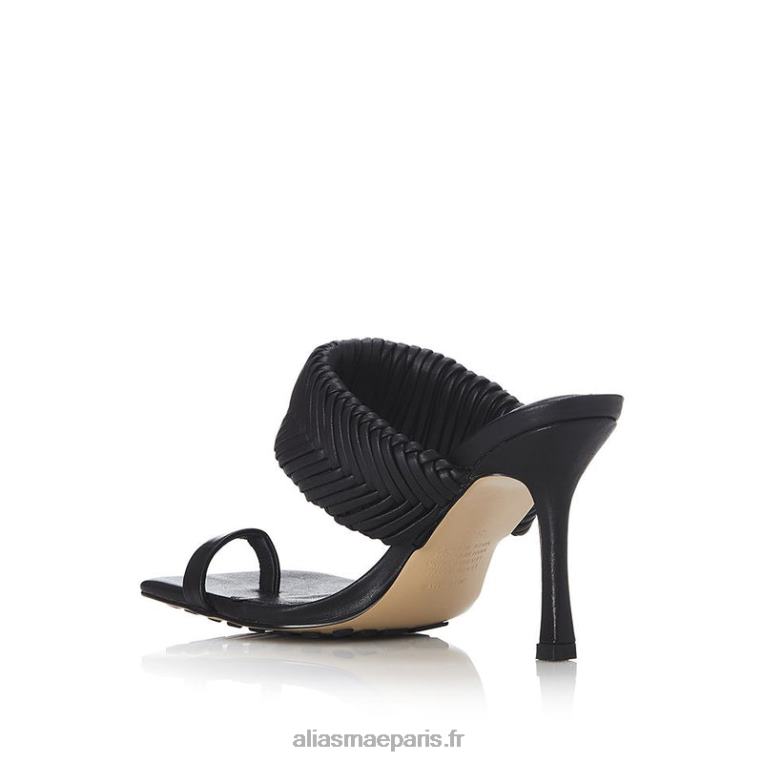 Cuir noir lewie Alias Mae RRXNT58