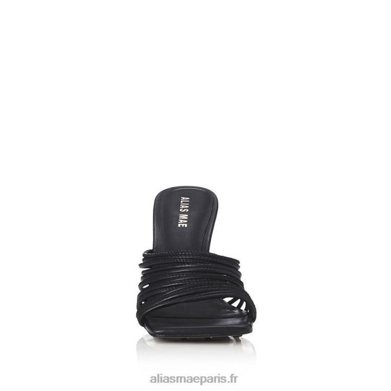 Cuir noir lex Alias Mae RRXNT95