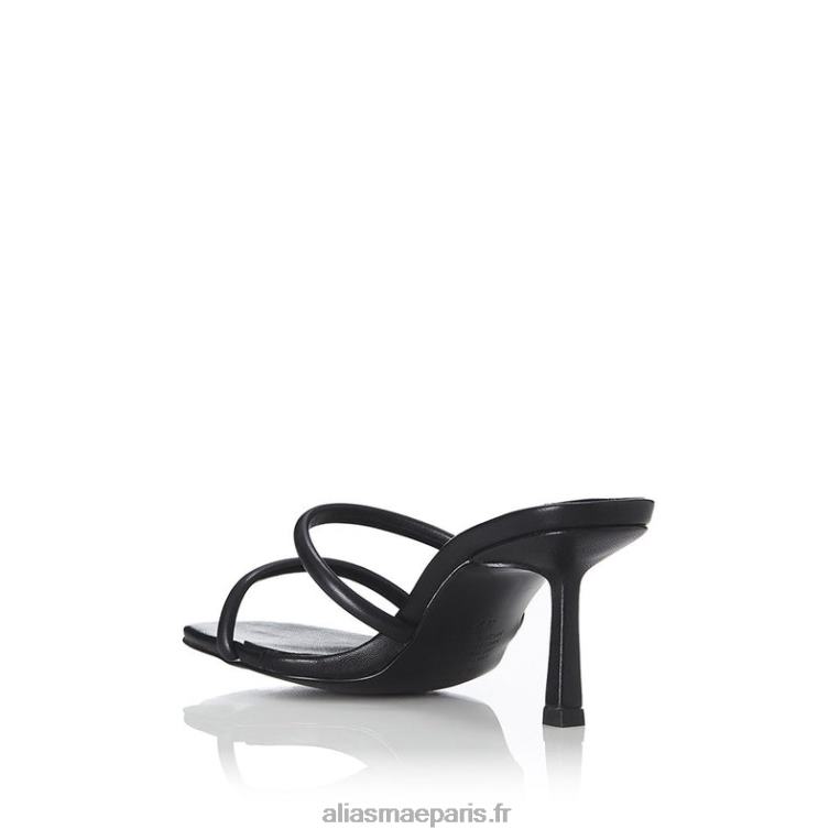 Cuir noir lilian Alias Mae RRXNT90