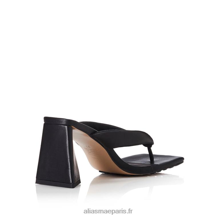 Cuir noir ringo Alias Mae RRXNT28