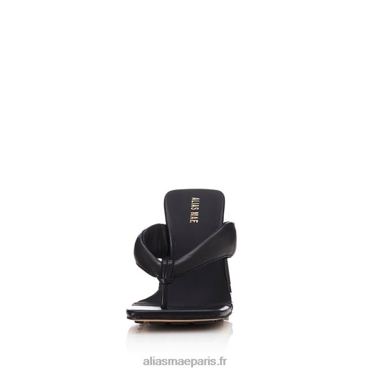 Cuir noir ringo Alias Mae RRXNT28