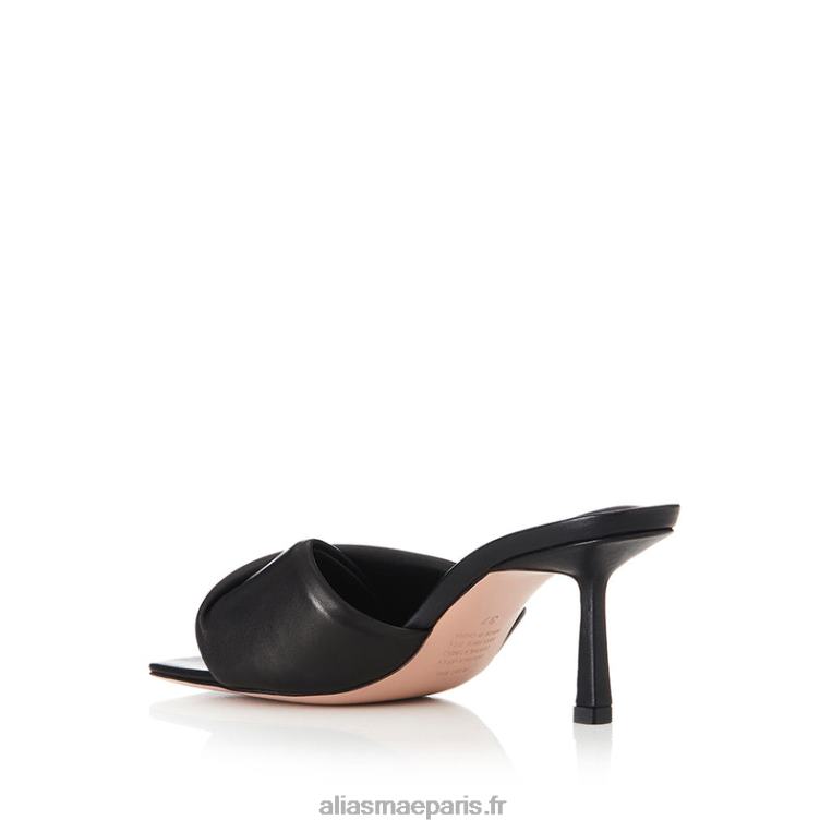 Cuir noir vivre Alias Mae RRXNT123
