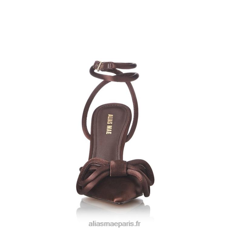 chocolat satiné noeud papillon Alias Mae RRXNT68