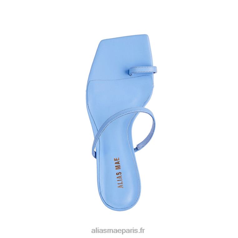 cuir bleu ciel boulanger Alias Mae RRXNT116