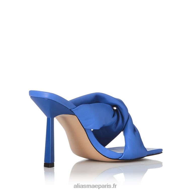 cuir bleu vif cendre Alias Mae RRXNT120