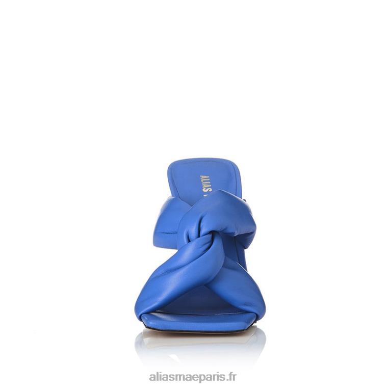 cuir bleu vif cendre Alias Mae RRXNT120