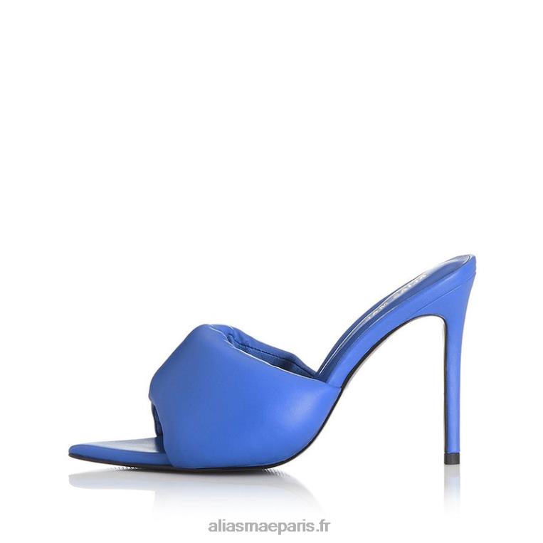 cuir bleu vif doux Alias Mae RRXNT112
