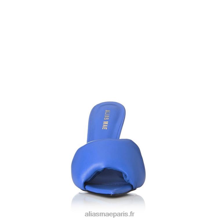 cuir bleu vif doux Alias Mae RRXNT112