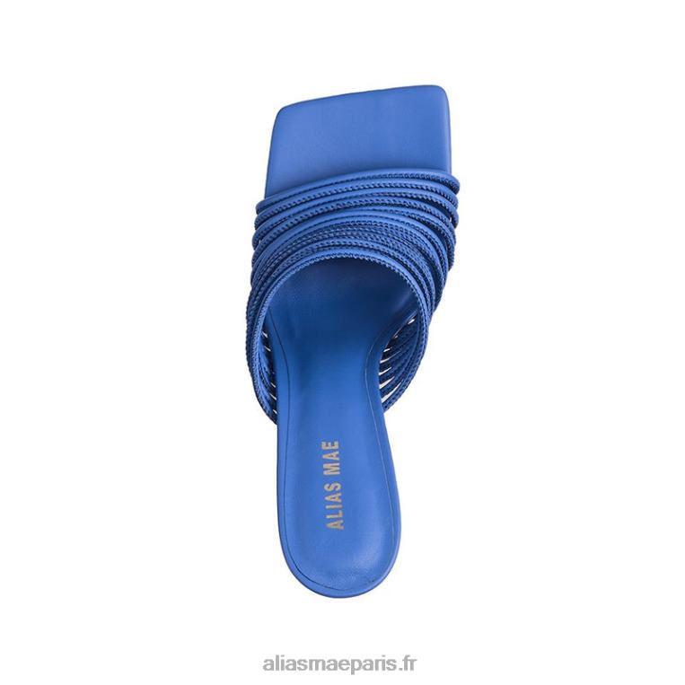 cuir bleu vif lex Alias Mae RRXNT97