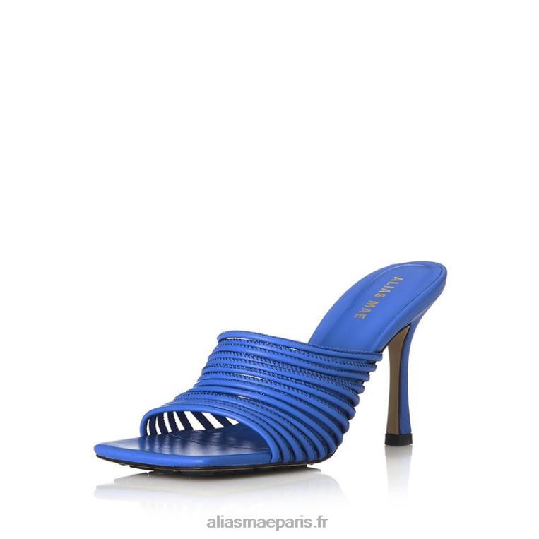 cuir bleu vif lex Alias Mae RRXNT97