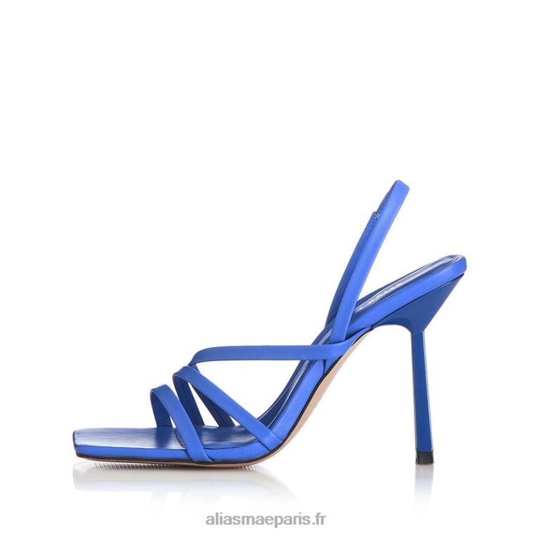 cuir bleu vif tremble Alias Mae RRXNT118