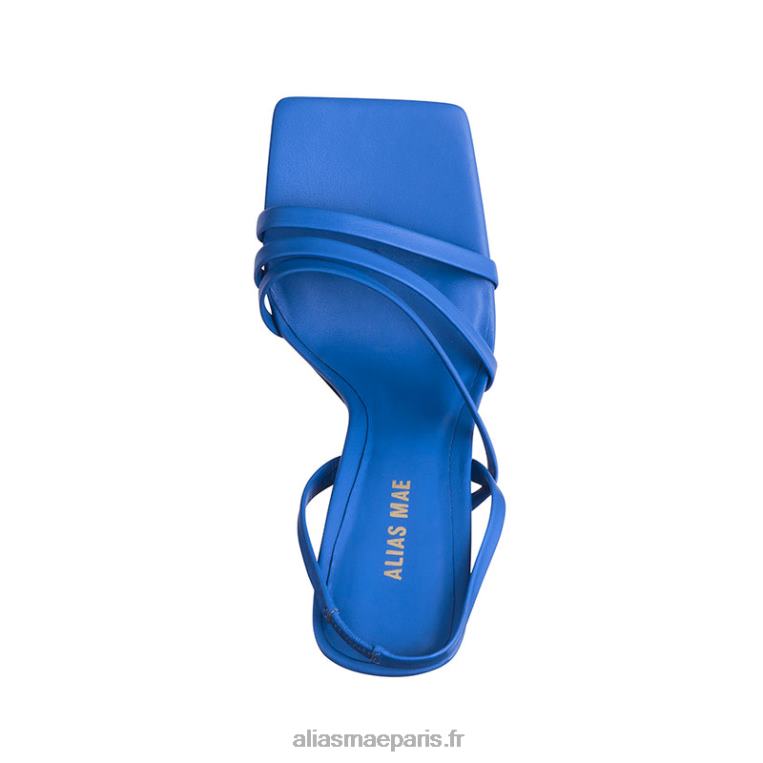 cuir bleu vif tremble Alias Mae RRXNT118