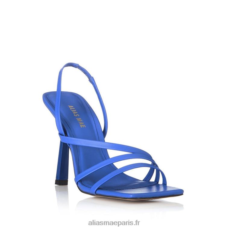 cuir bleu vif tremble Alias Mae RRXNT118
