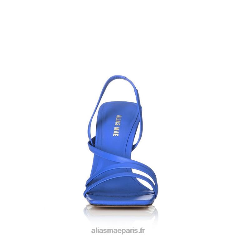 cuir bleu vif tremble Alias Mae RRXNT118