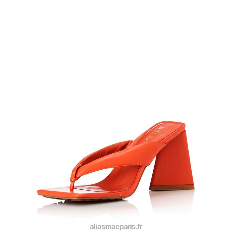 cuir orange ringo Alias Mae RRXNT27