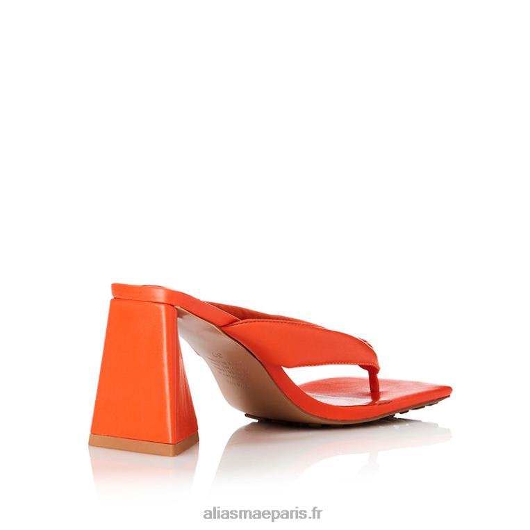 cuir orange ringo Alias Mae RRXNT27