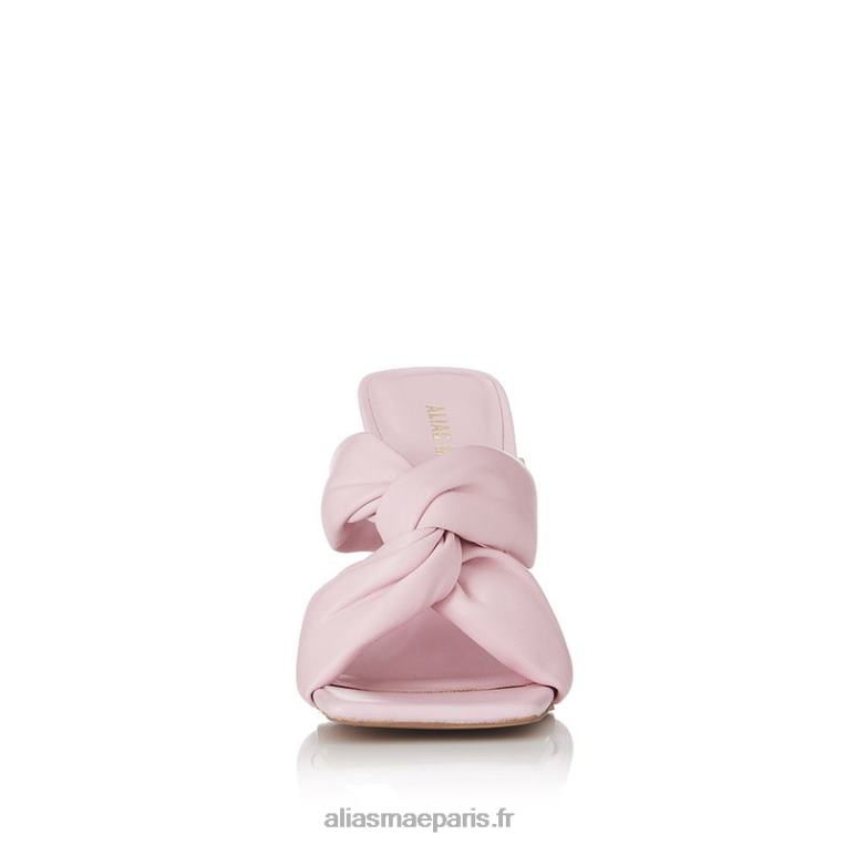 cuir rose pâle cendre Alias Mae RRXNT122