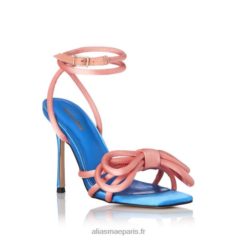 satin bleu miette Alias Mae RRXNT54