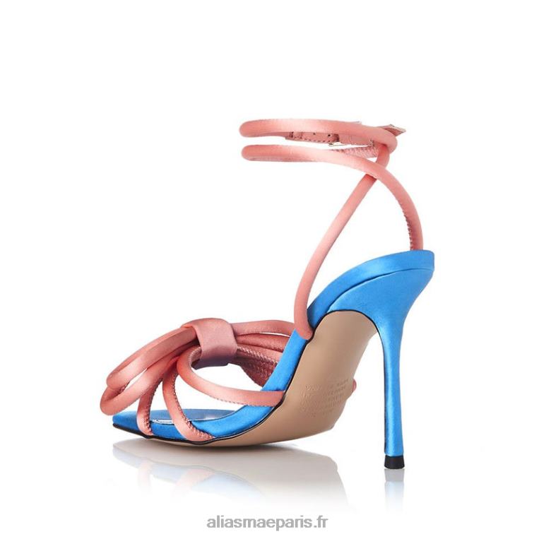 satin bleu miette Alias Mae RRXNT54