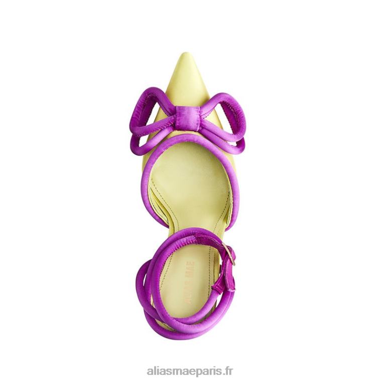 satin citrine noeud papillon Alias Mae RRXNT69