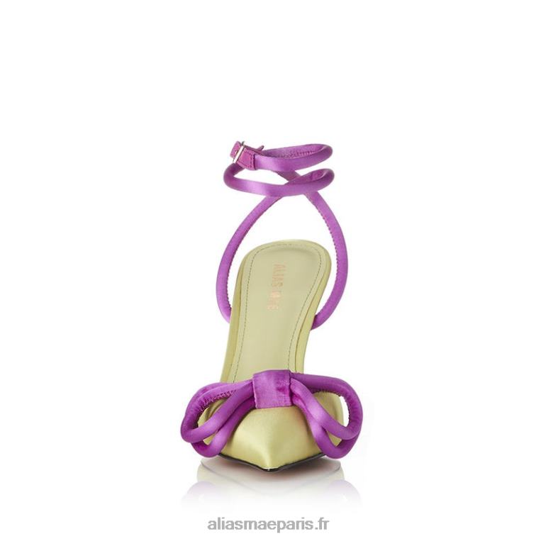 satin citrine noeud papillon Alias Mae RRXNT69