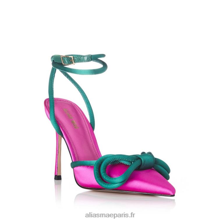 satin rose noeud papillon Alias Mae RRXNT71